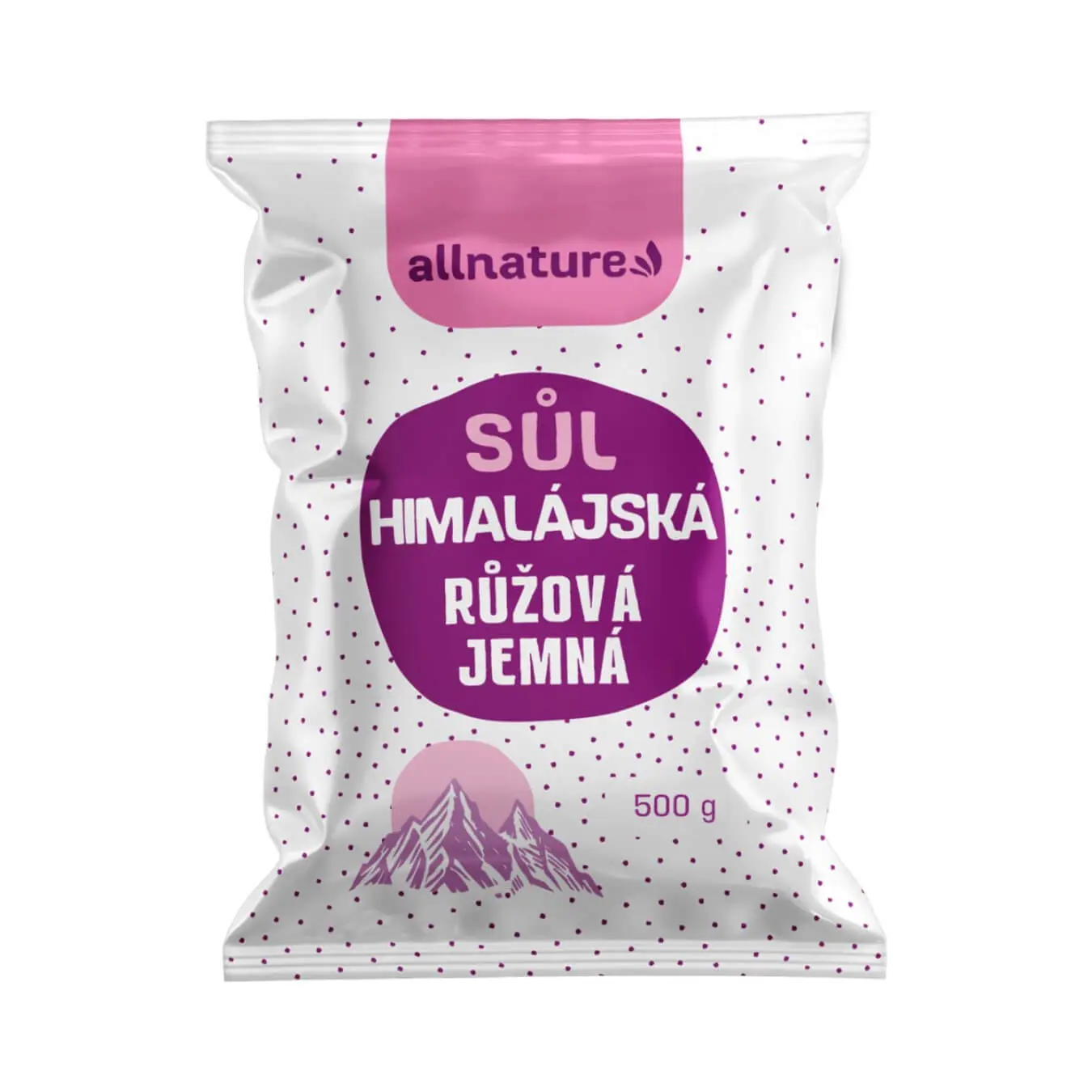 ALLNATURE Himalájská sůl růžová jemná 500 g