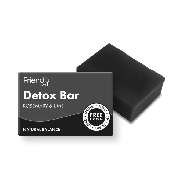 Přírodní detoxikační mýdlo Rozmarýn a limeta 95 g Friendly Soap