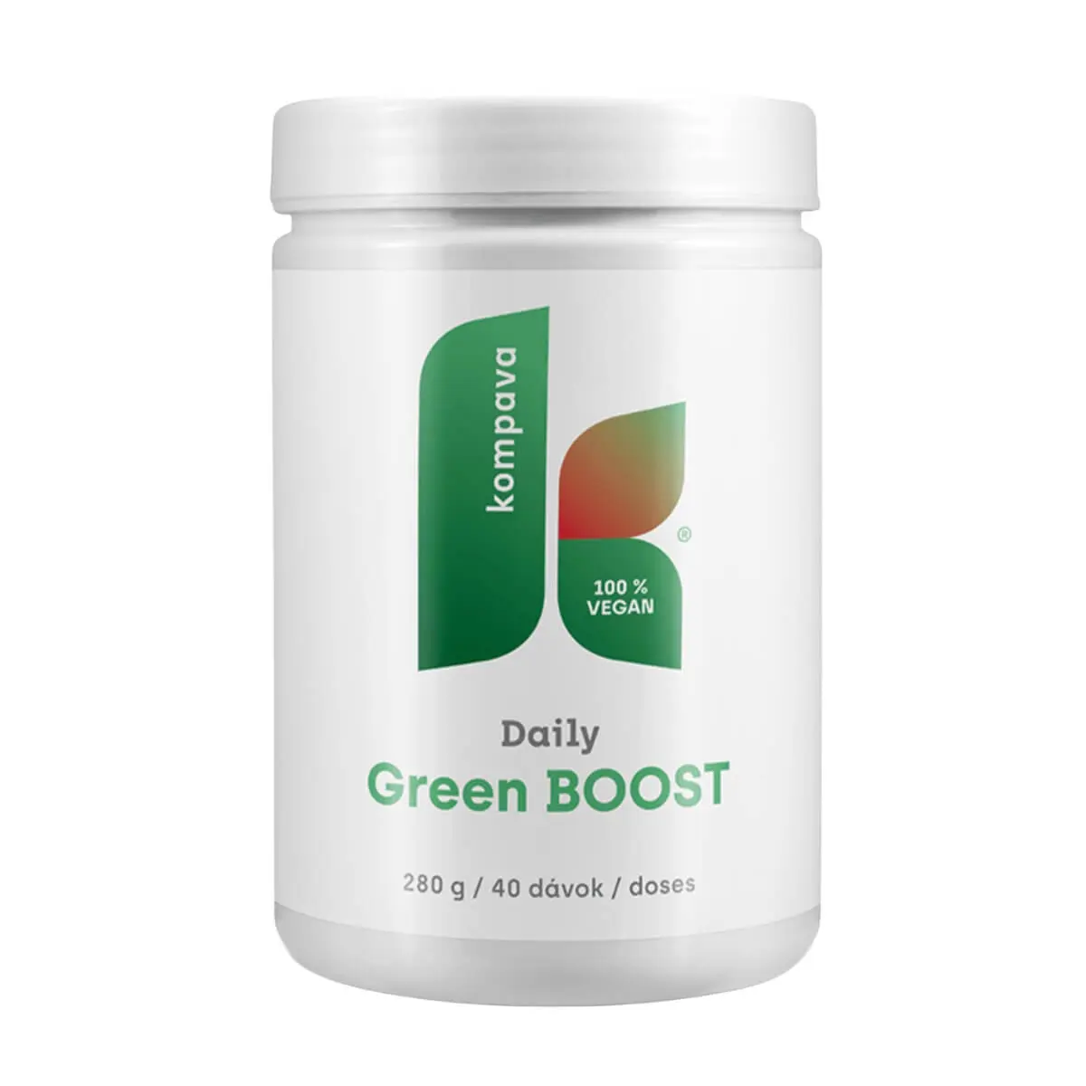 Kompava Daily BOOST Green (zelený čaj-jablko), 280 g