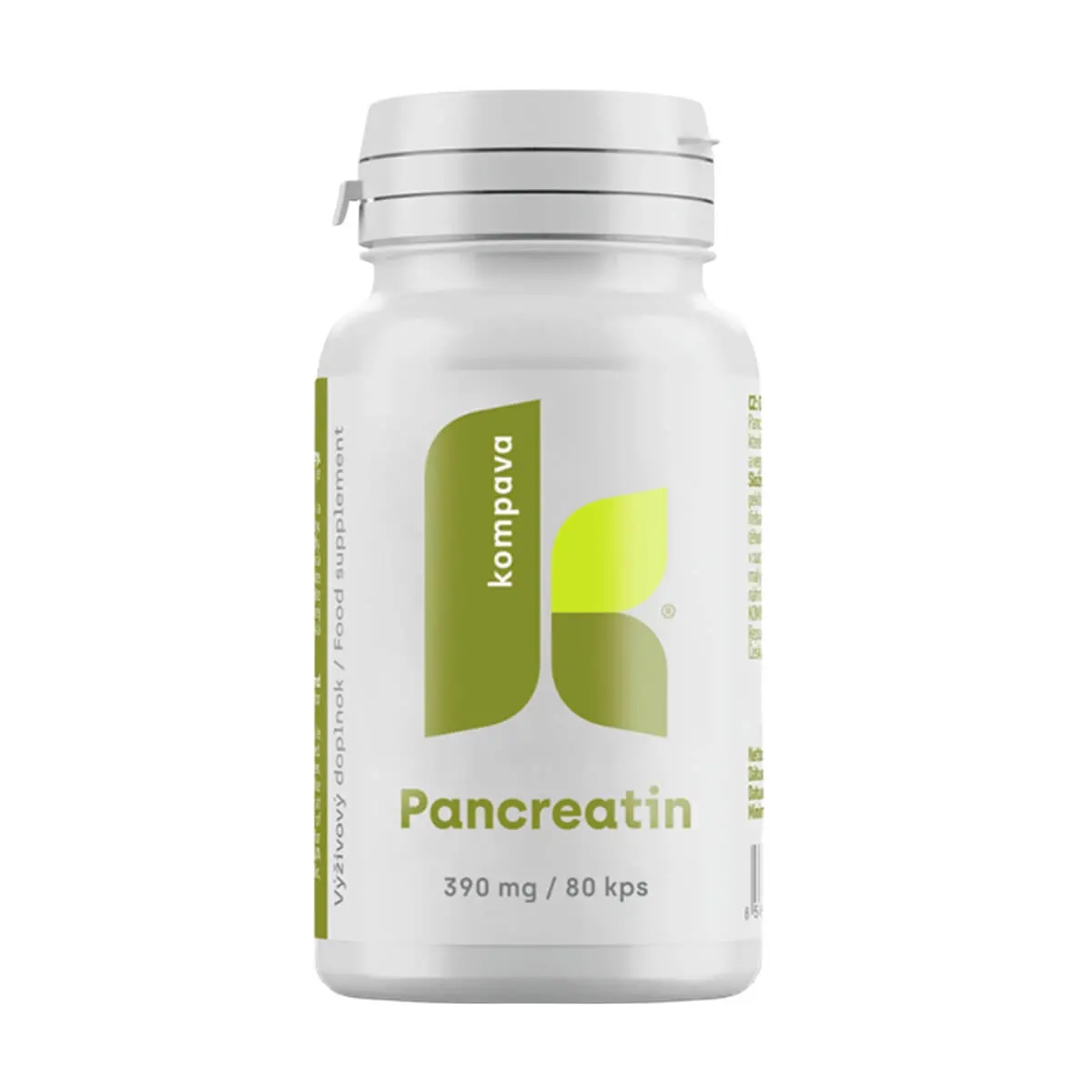 Kompava Pancreatin, 80 kapslí