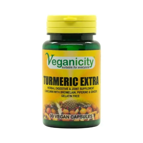 Veganicity Kurkumin Extra, 30 kapslí