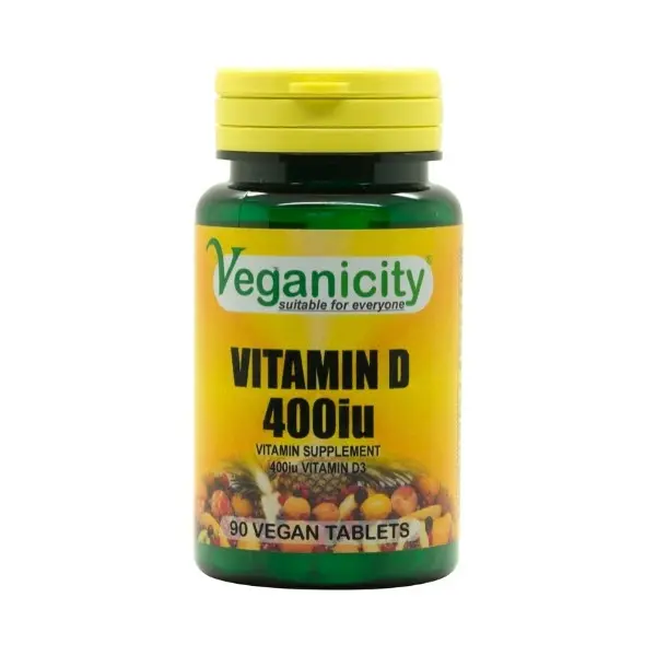 Veganicity vitamín D3 400 IU, 90 vegan tablet