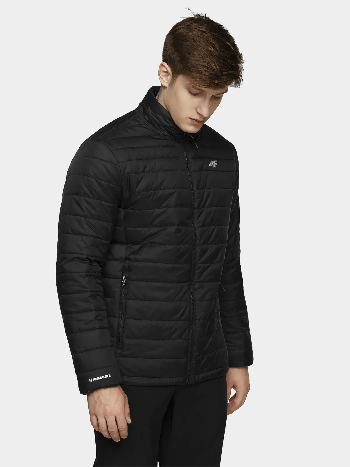 4F H4L21-KUMP004 DEEP BLACK Pánská bunda US