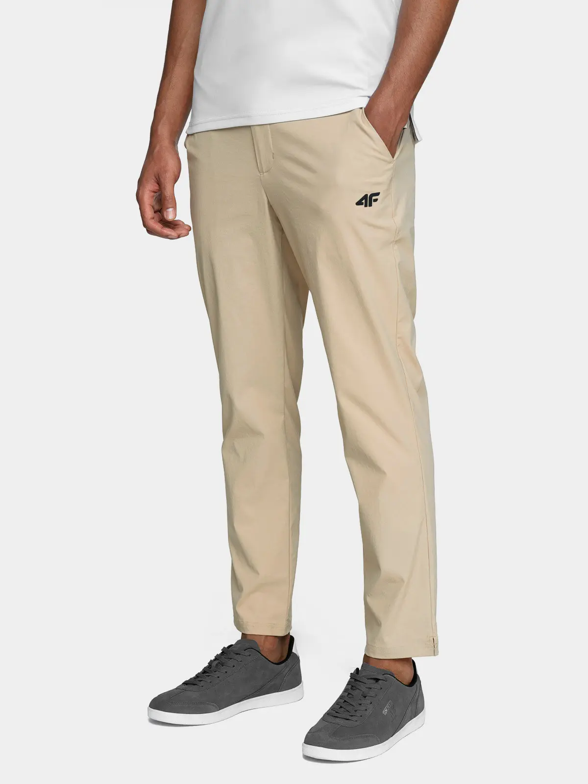 4F H4L21-SPMTR081 BEIGE Pánské kalhoty US
