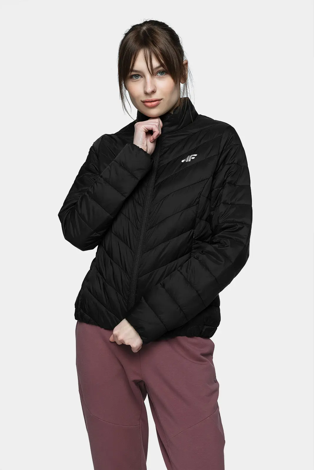 4F H4L21-KUDP003 DEEP BLACK Dámská bunda US