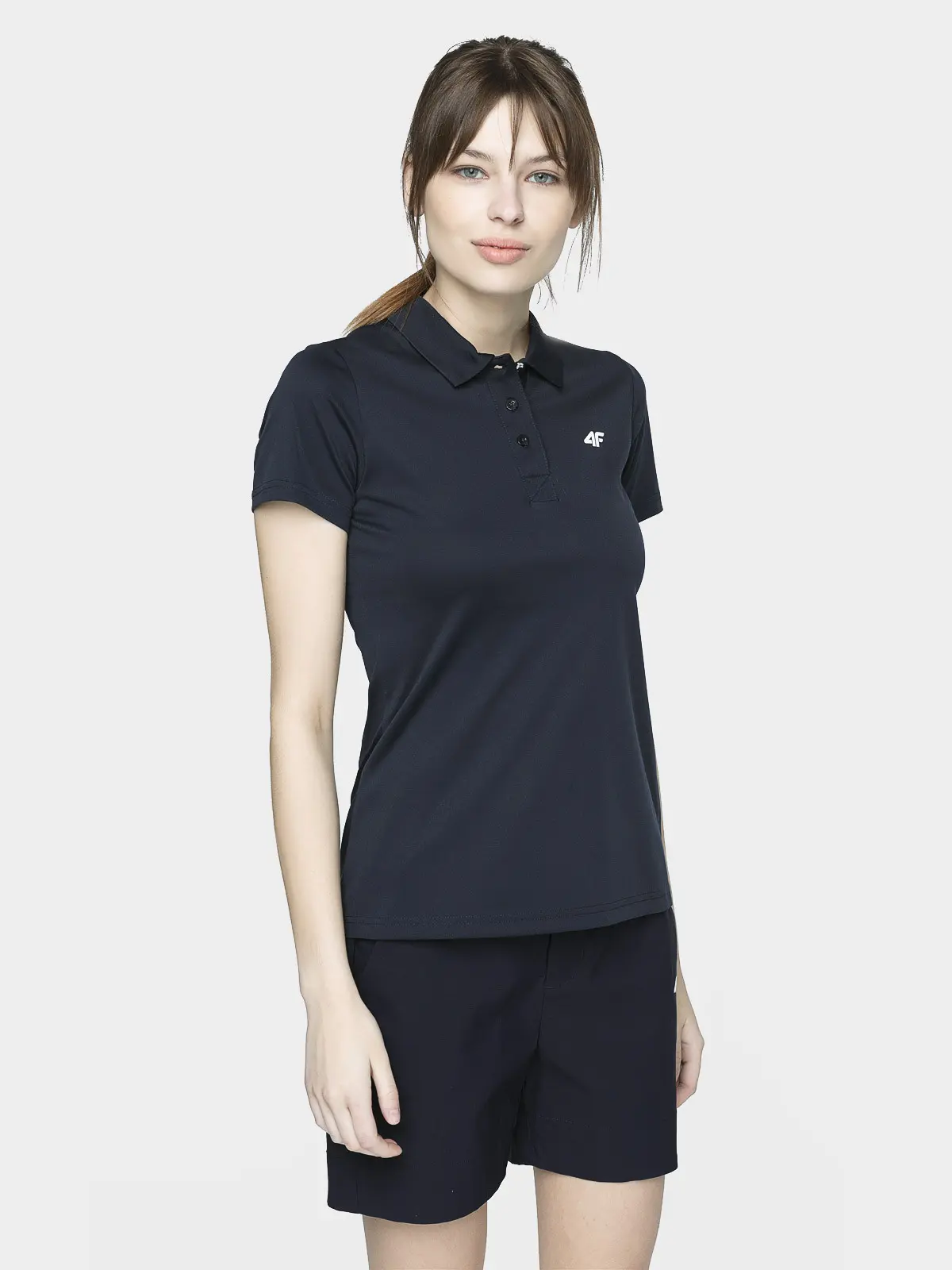 4F H4L21-TSDF080 NAVY Dámské tričko US