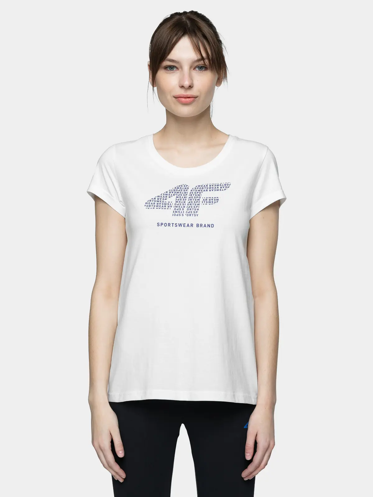 4F H4L21-TSD011 WHITE Dámské tričko US