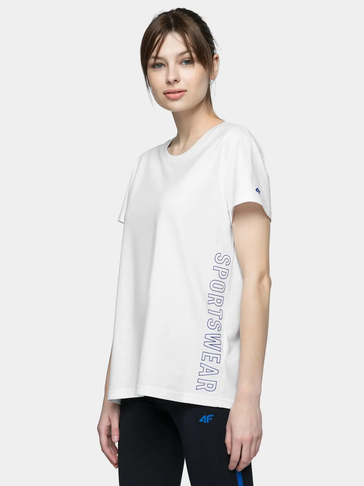 4F H4L21-TSD020 WHITE Dámské tričko US