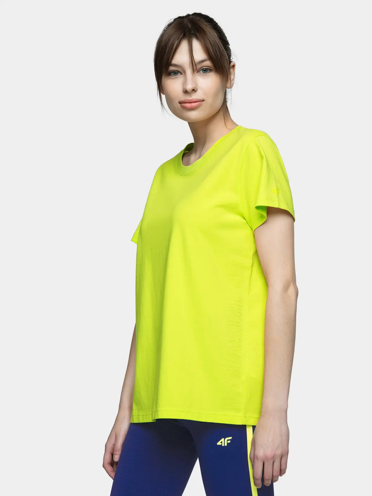 4F H4L21-TSD020 CANARY GREEN Dámské tričko US