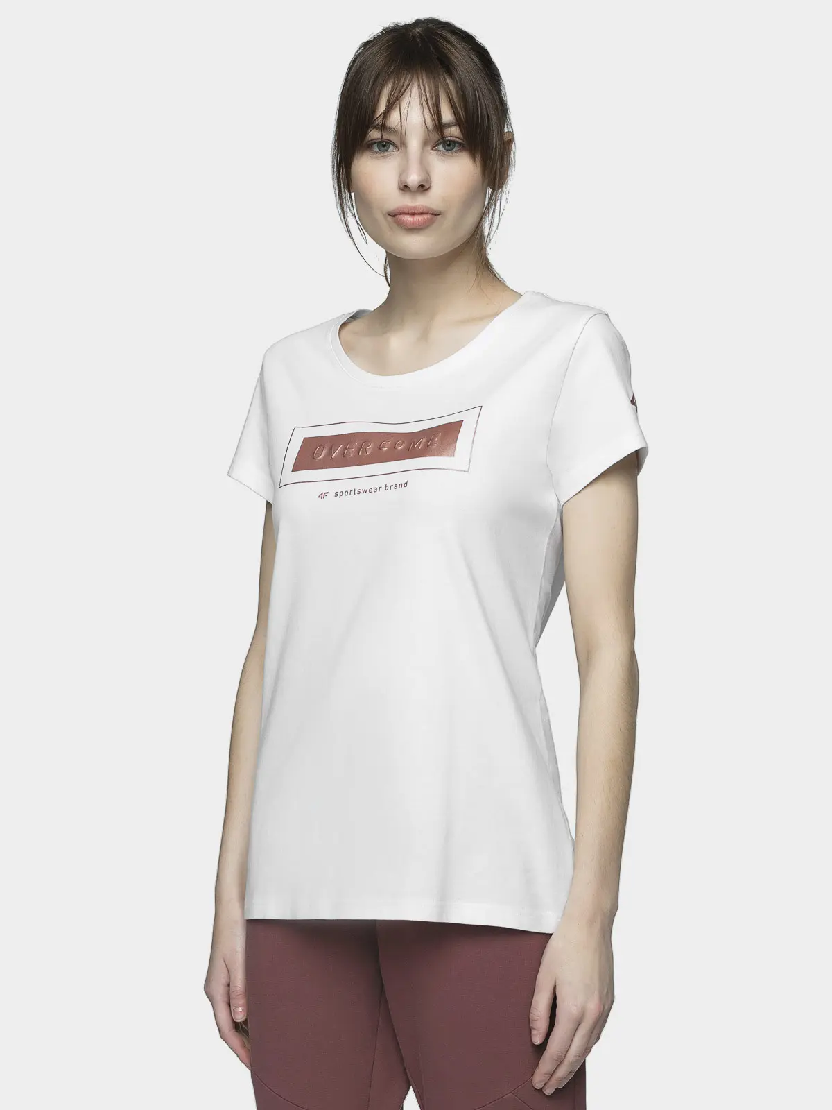 4F H4L21-TSD034 WHITE Dámské tričko US