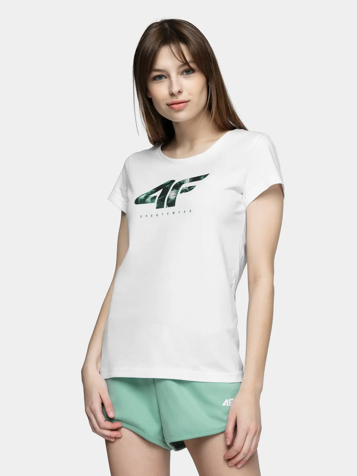4F H4L21-TSD030 WHITE Dámské tričko US