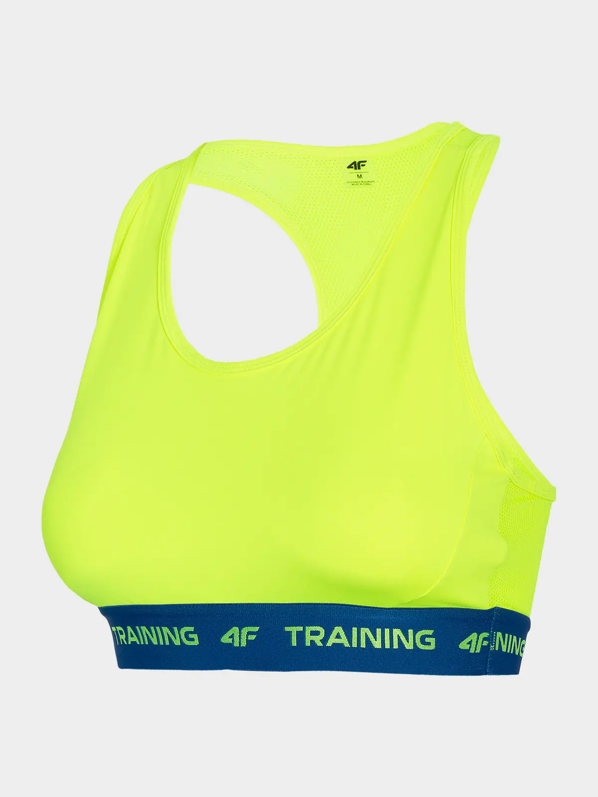 4F H4L21-STAD016 CANARY GREEN Sportovní podprsenka US