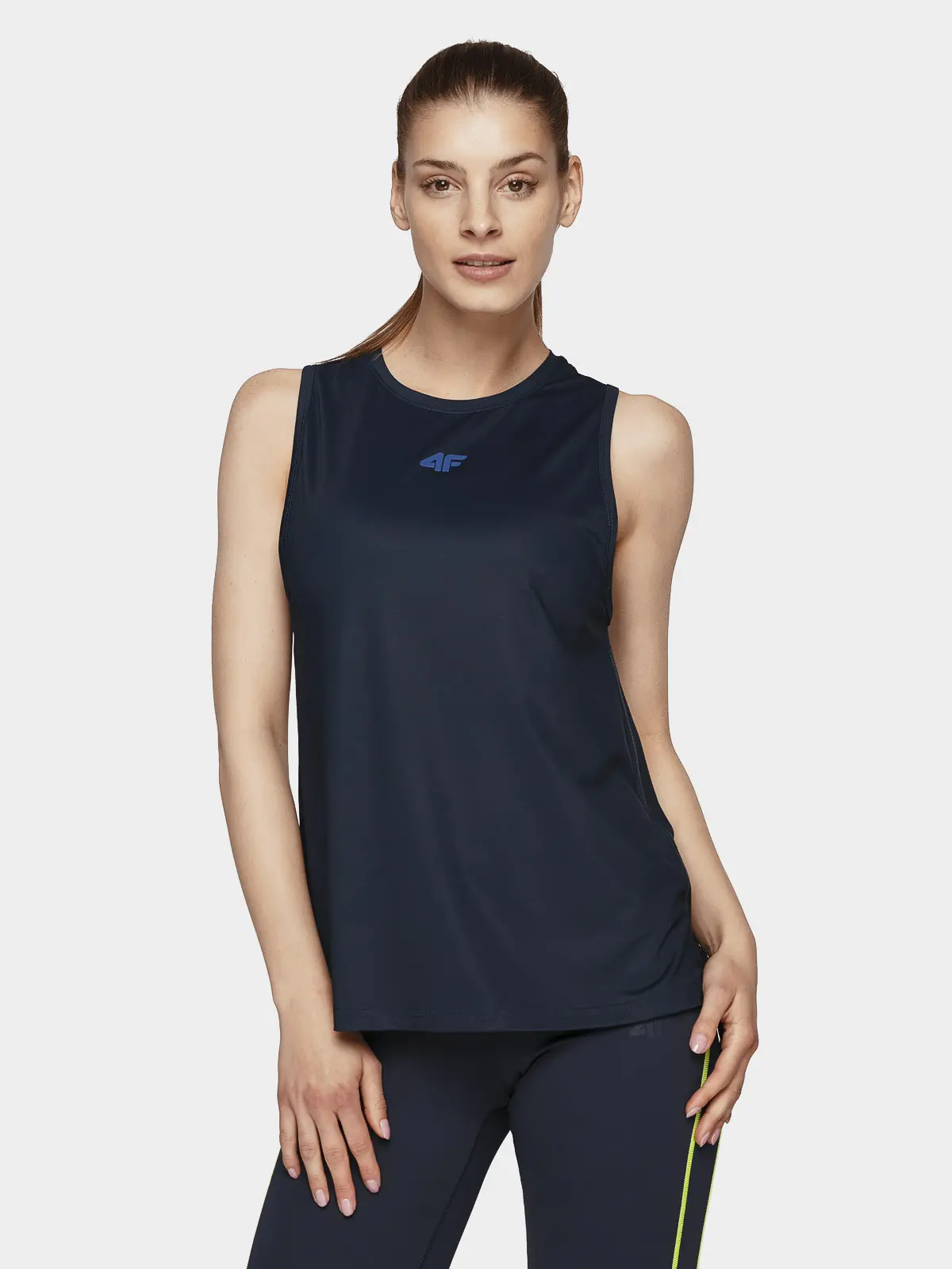 4F H4L21-TSDF020 DARK BLUE Dámské tílko US