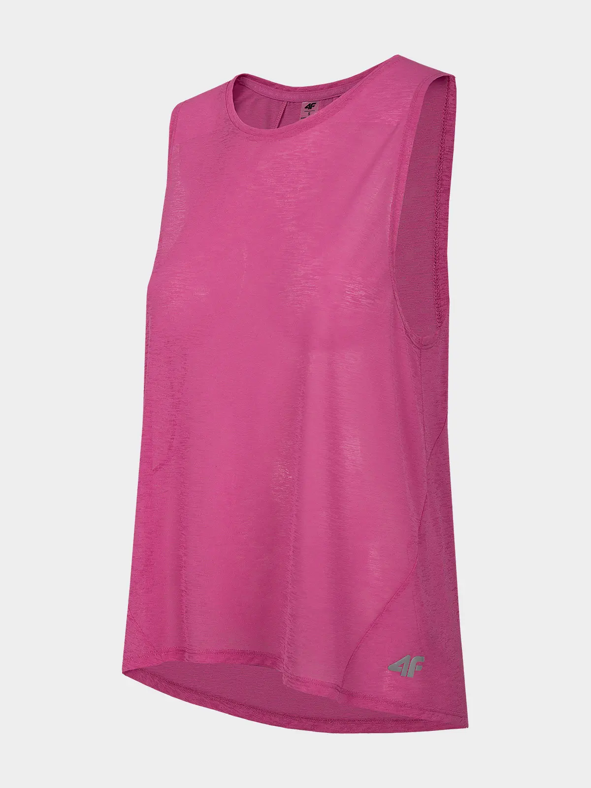 4F H4L21-TSDF024 HOT PINK Dámské tílko US L H4L21-TSDF024 HOT PINK