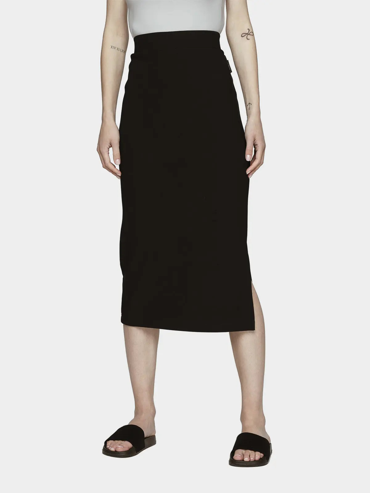 Outhorn HOL21-SPUD601 DEEP BLACK Dámská sukně US