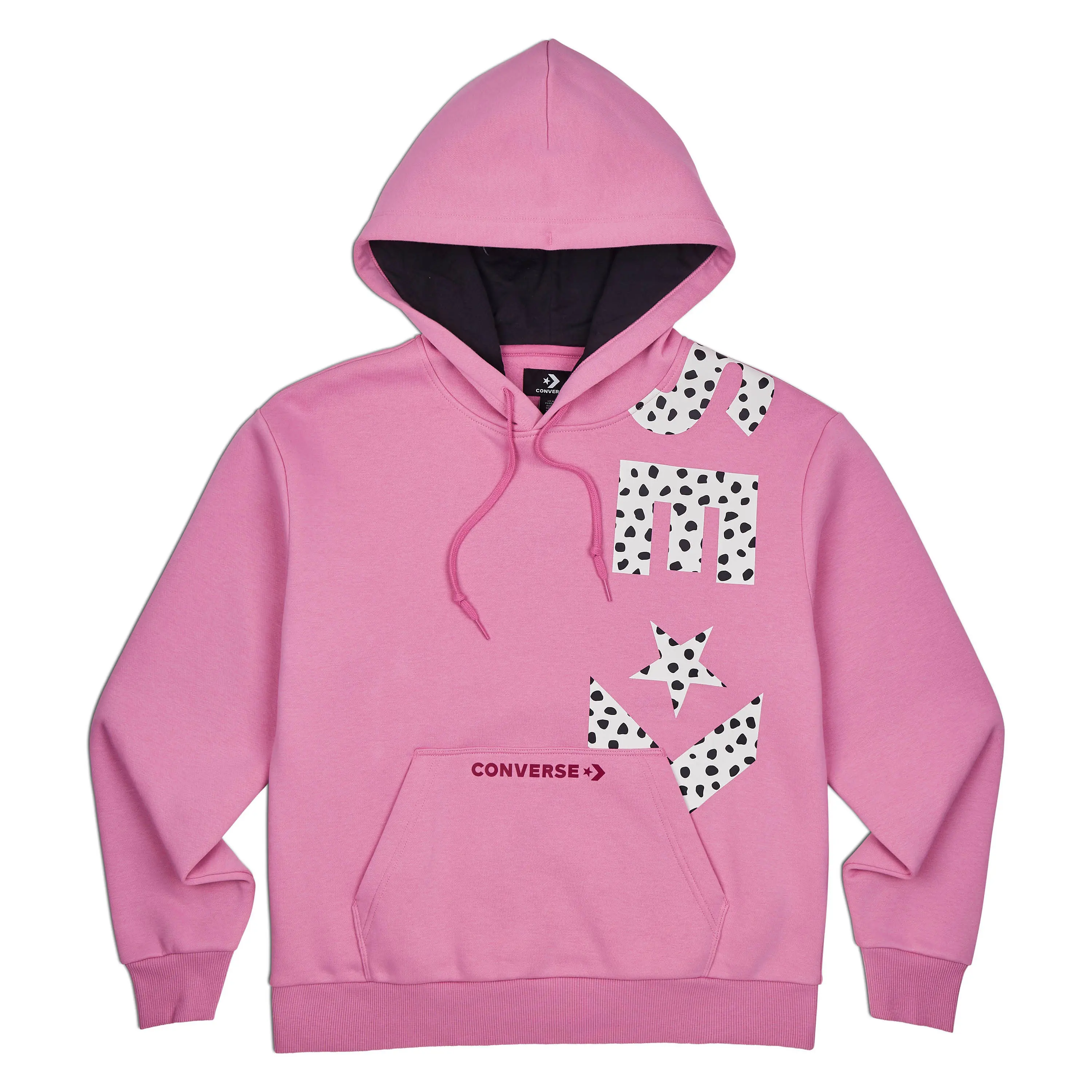 converse HERITAGE ANIMAL PRINT HOODIE Dámská mikina US L 10023078-A01