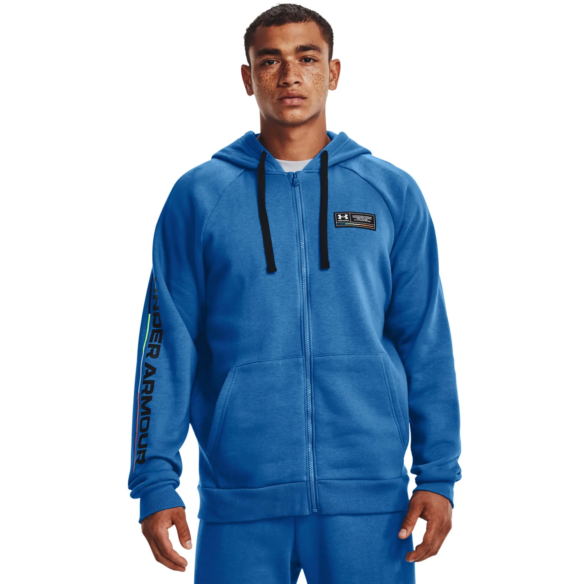 Under Armour UA Rival Fleece Chroma FZ HD Pánská mikina US