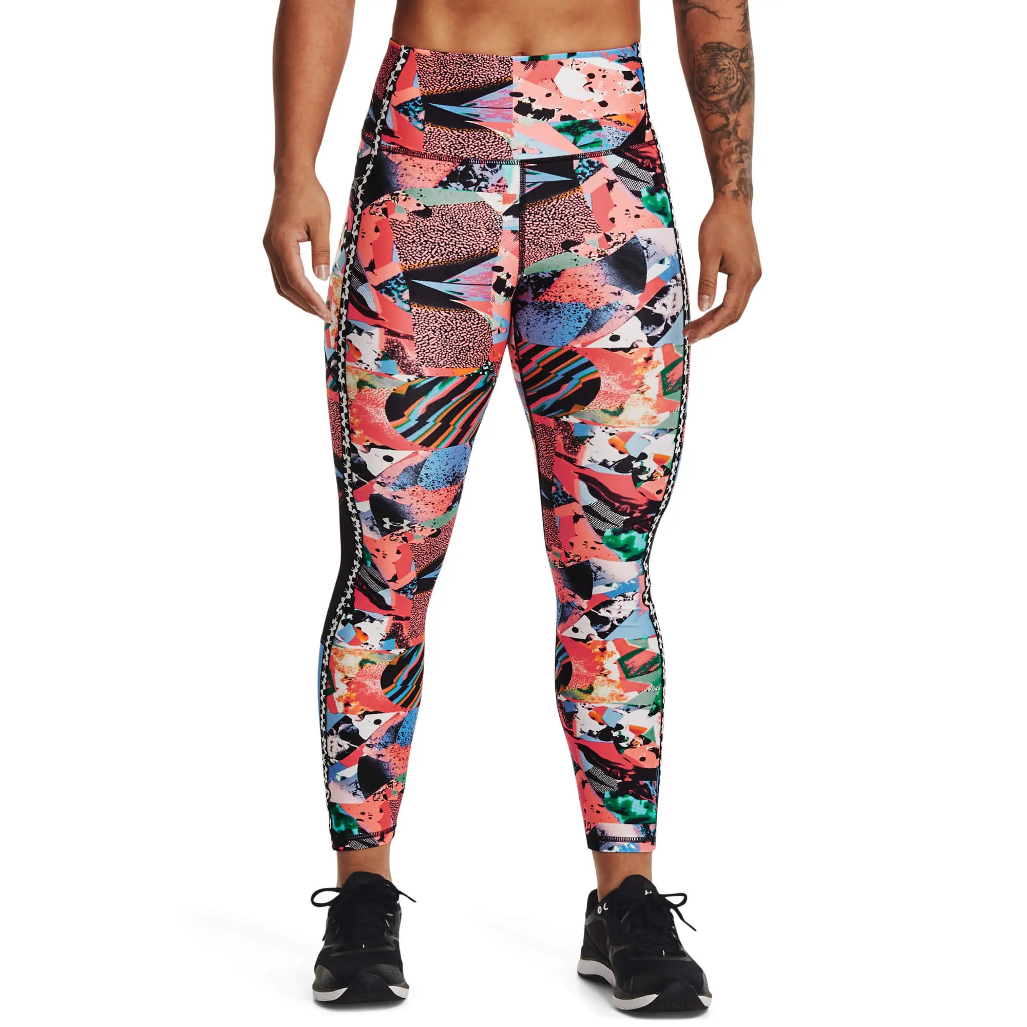 Under Armour HG Armour PF AOP Ankle Leg Dámské legíny US