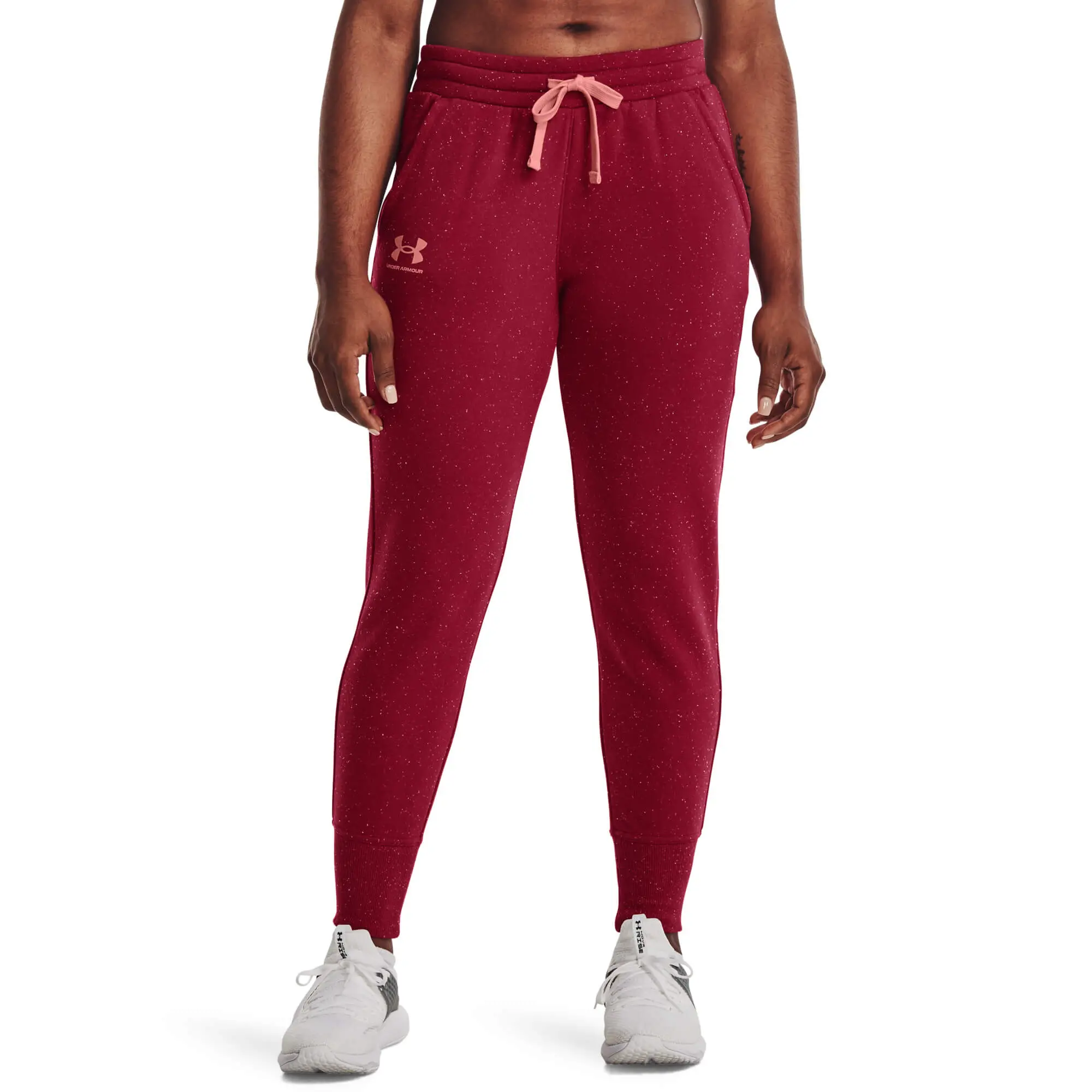 Under Armour Rival Fleece Joggers Dámské tepláky US L 1356416-664