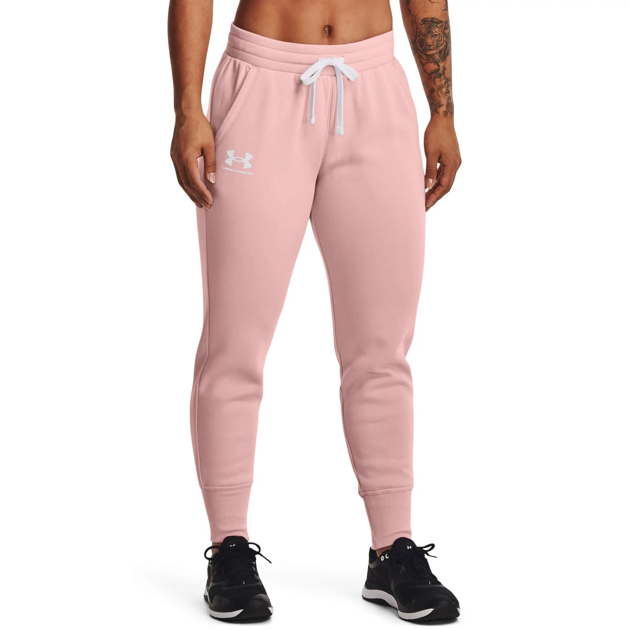 Under Armour Rival Fleece Joggers Dámské tepláky US XL 1356416-676