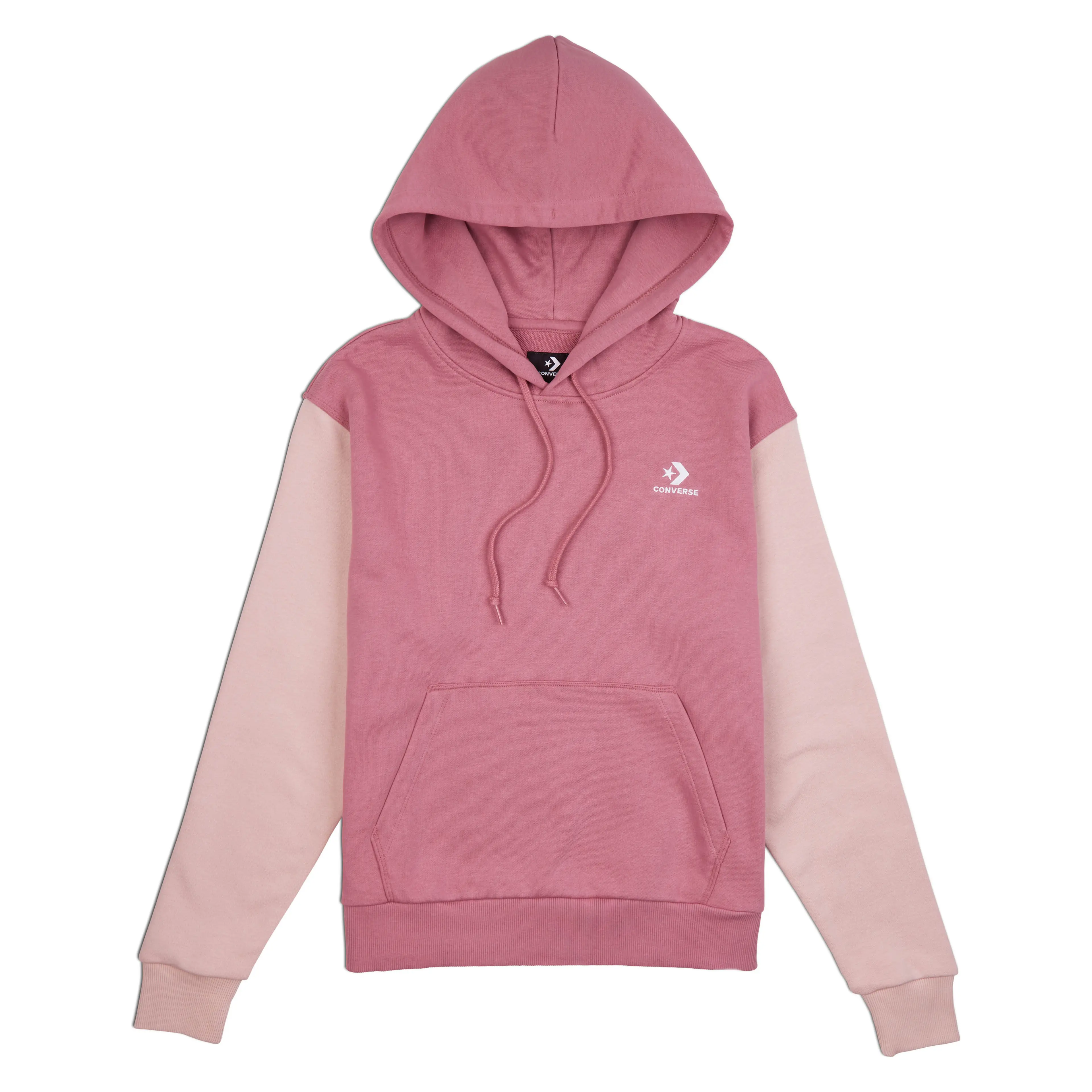 converse COLORBLOCKED FRENCH TERRY HOODIE Dámská mikina US