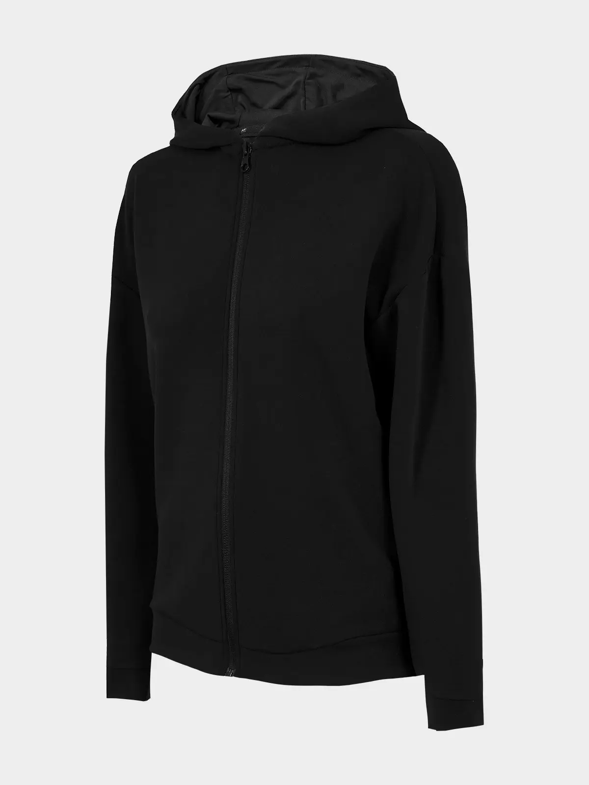 4F H4L22-BLD027 DEEP BLACK Dámská mikina US