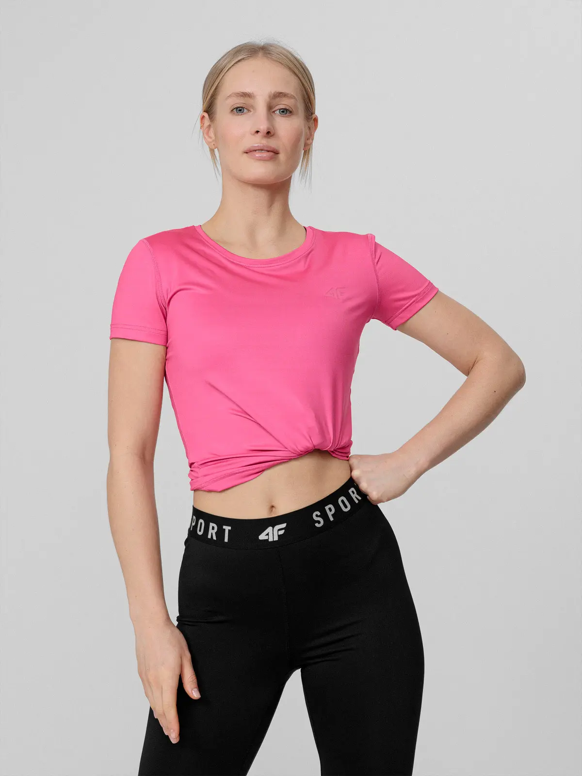 4F H4L22-TSDF352 PINK Dámské tričko US