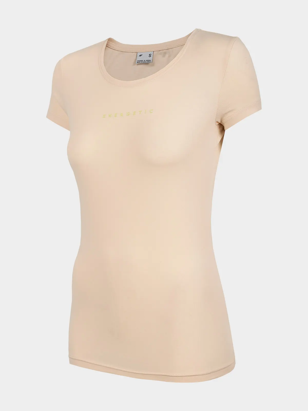 4F H4L22-TSD029 BEIGE Dámské tričko US