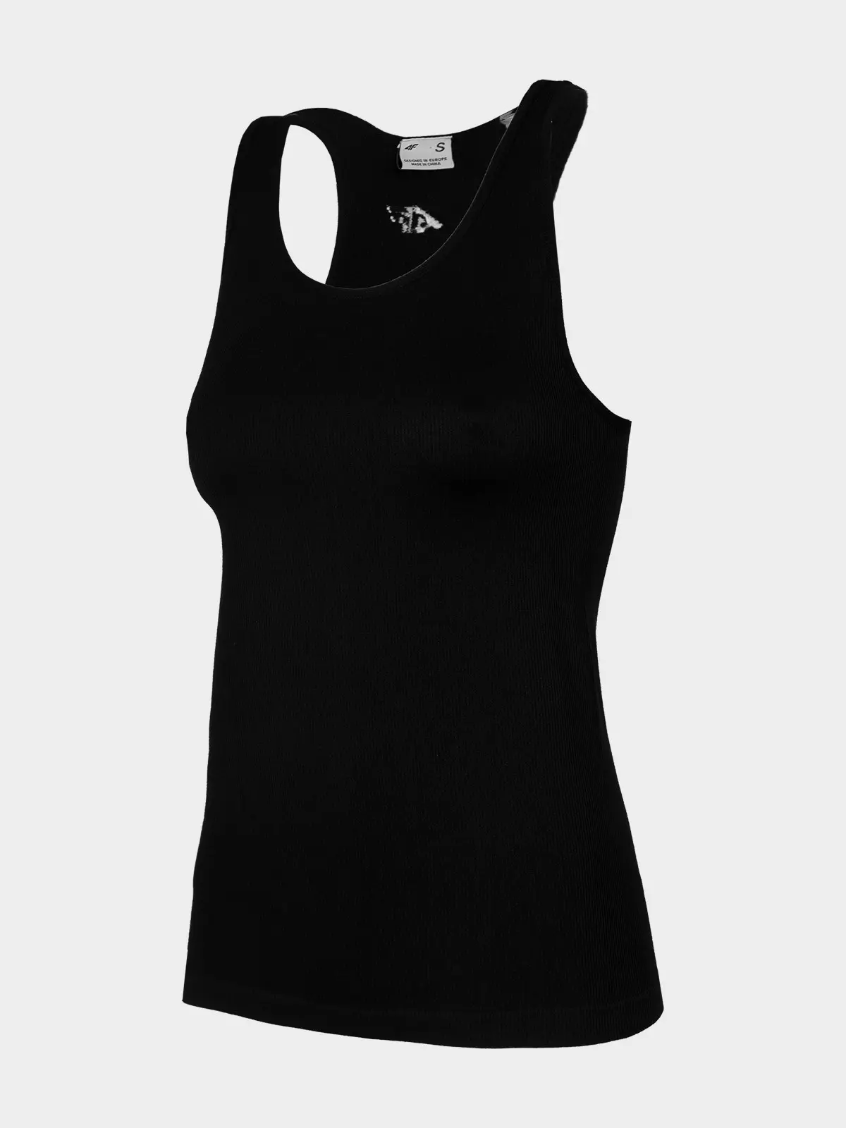4F H4L22-TSD057 DEEP BLACK Dámské tílko US S H4L22-TSD057 DEEP BLACK