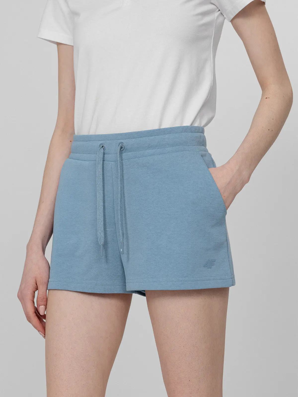 4F H4L22-SKDD350 DENIM Dámské kraťasy US