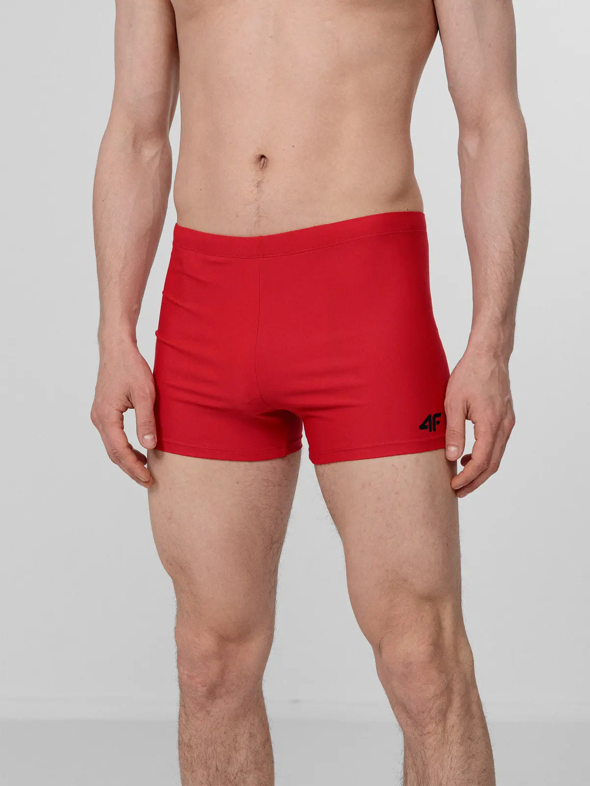4F H4L22-MAJM002 RED Pánské plavky US S H4L22-MAJM002 RED