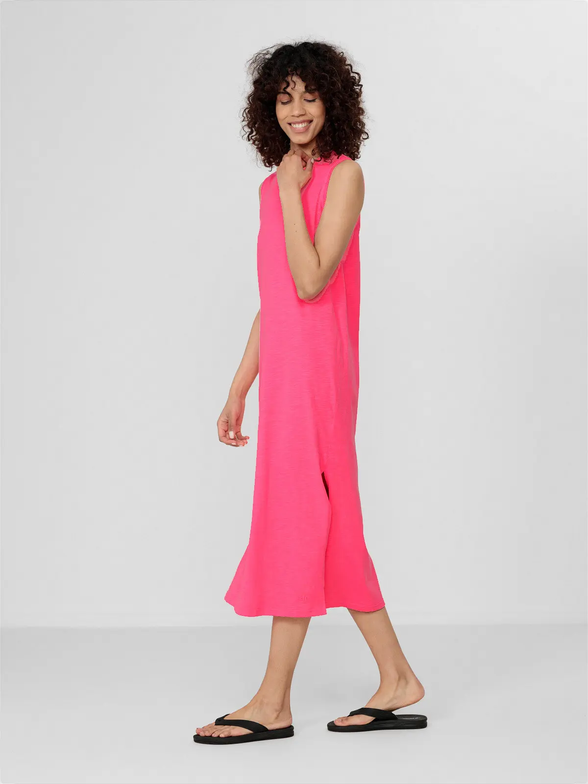 4F H4L22-SUDD017 HOT PINK Dámské šaty US