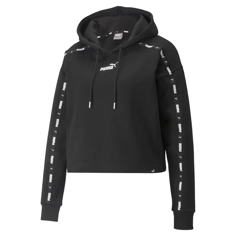 Puma Puma Power Tape Cropped Hoodie TR Dámská mikina US XL 848431-01