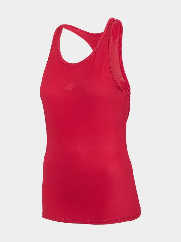 4F H4L22-TSDF020 DARK RED Dámské tričko US