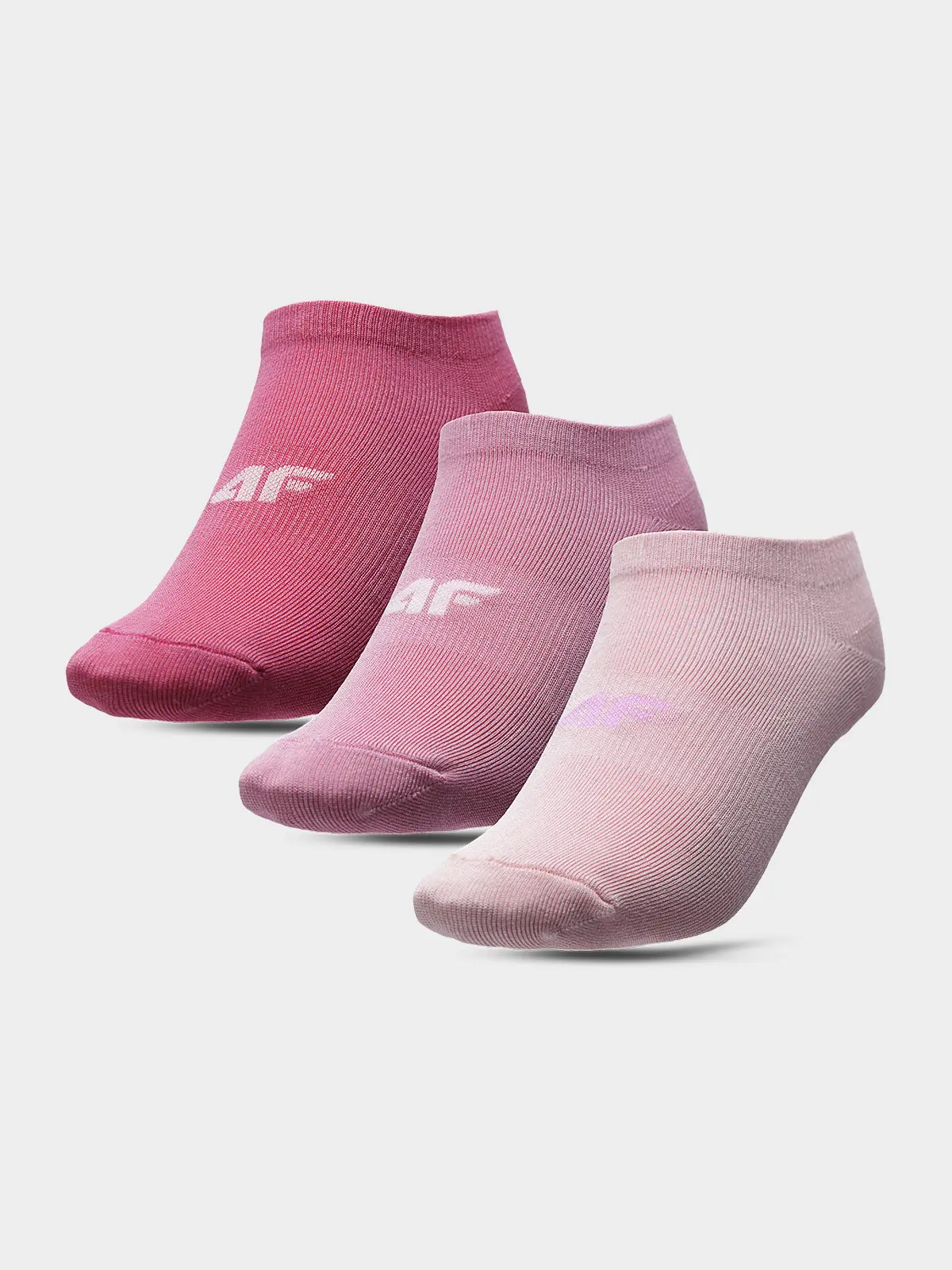 4F HJL22-JSOD003 LIGHT PINK+PINK+HOT PINK Ponožky EU