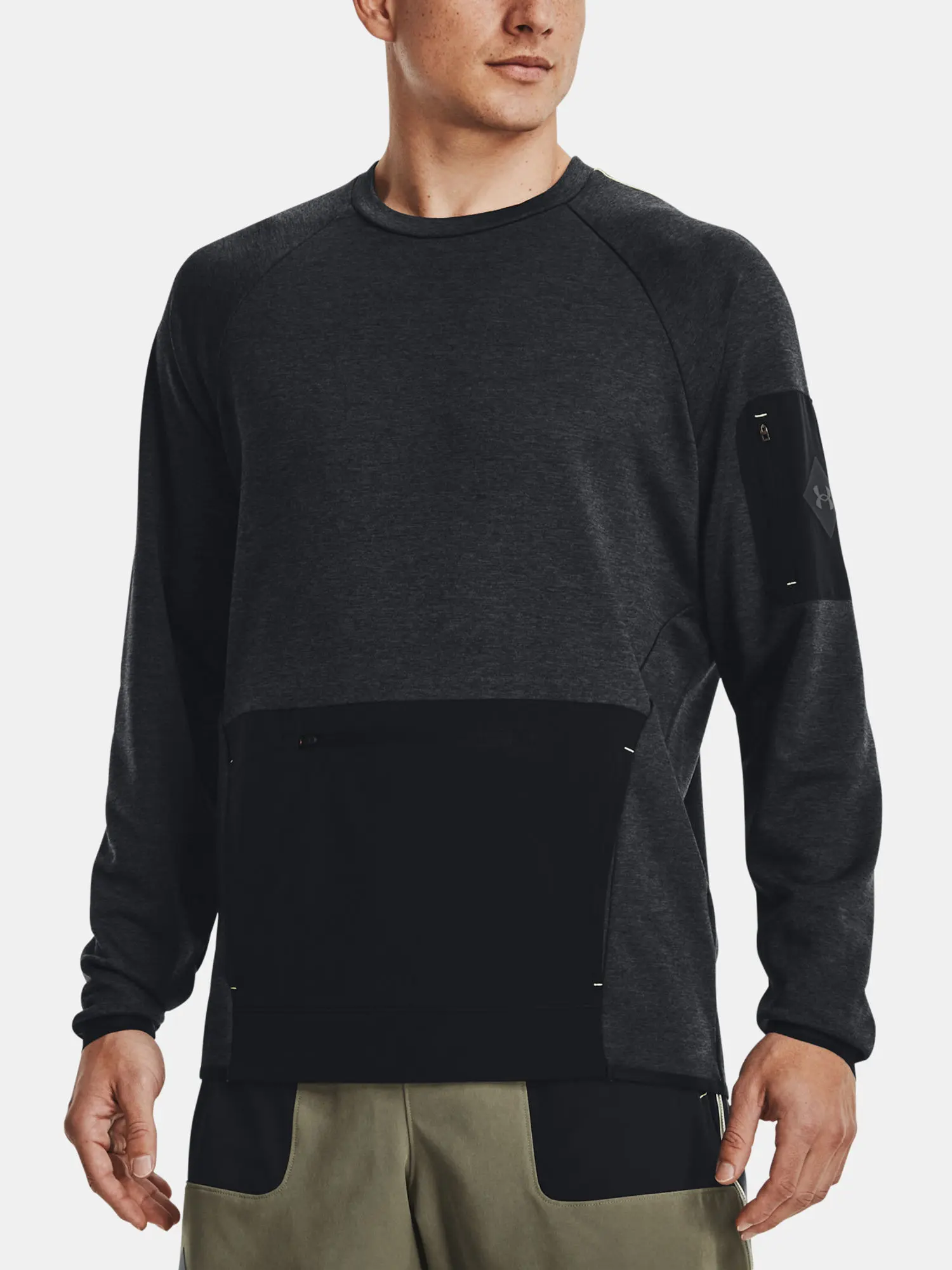 Under Armour Terrain Terry Crew Black
