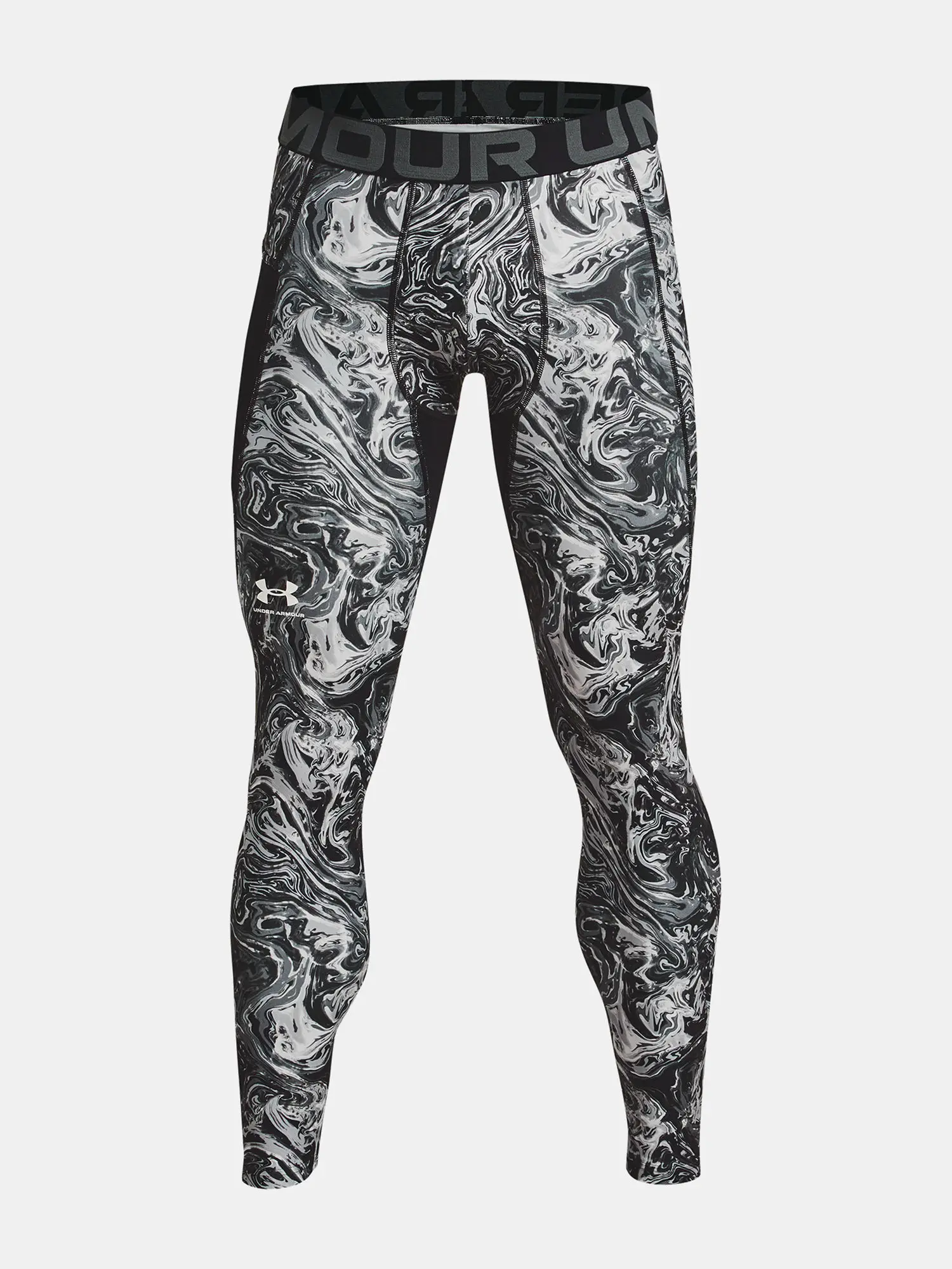 Under Armour UA HG Armour Prtd Leggings Pánské legíny US S 1370326-012