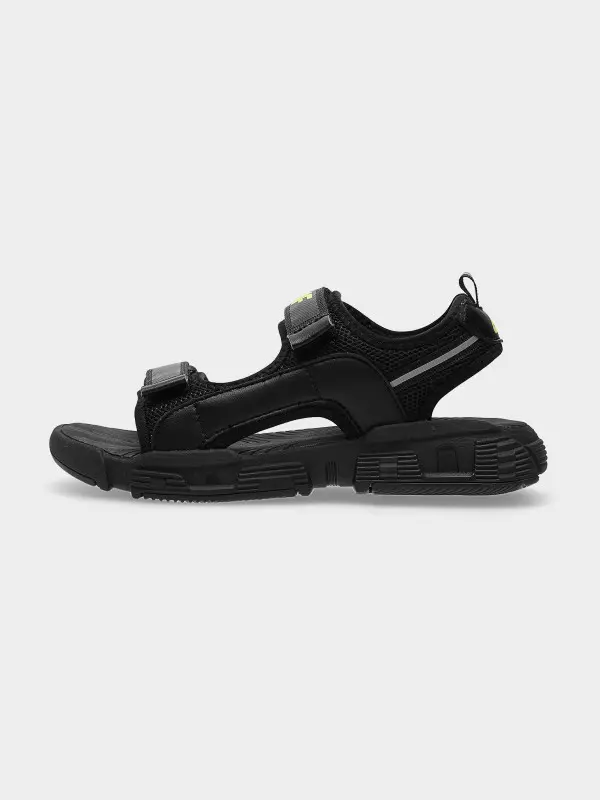 4F HJL22-JSAM003 DEEP BLACK Sandále EU