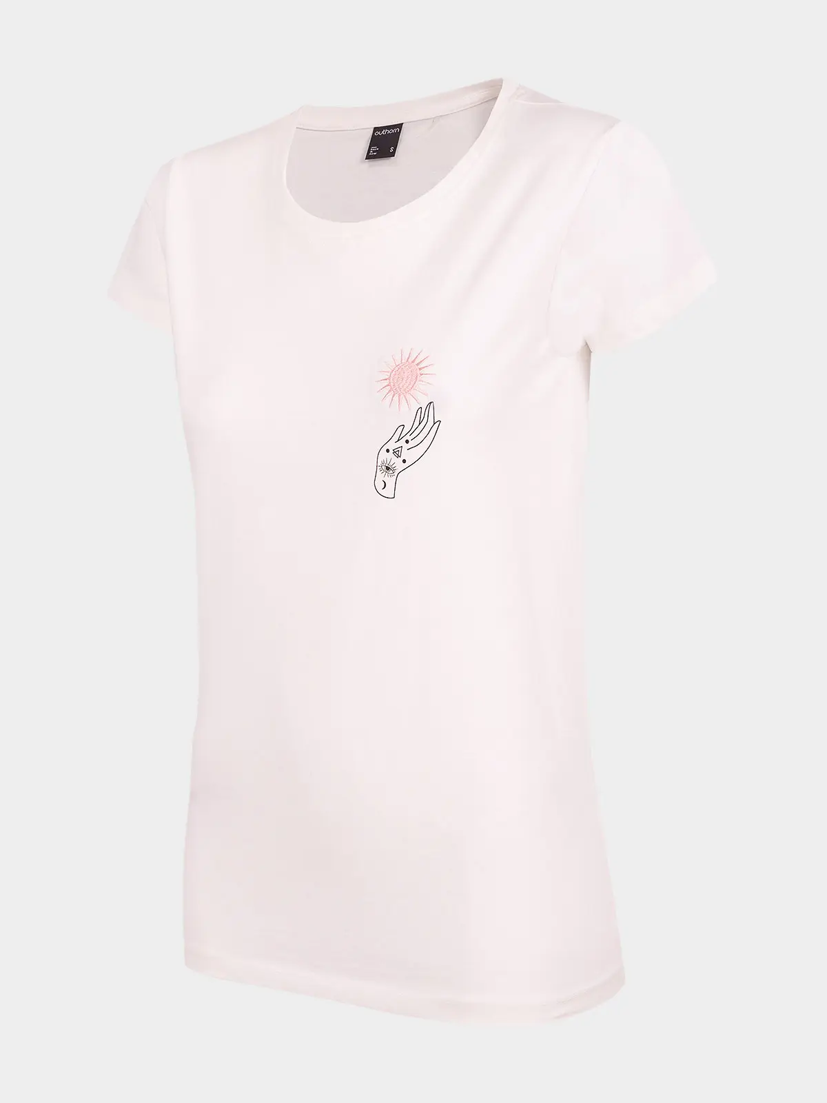 Outhorn HOL22-TSD611 OFF WHITE Dámské tričko US