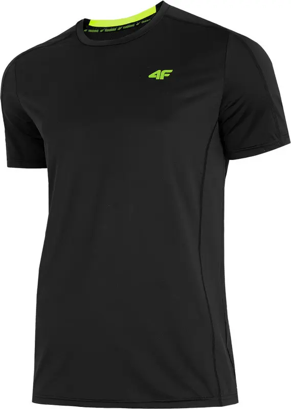 4F H4L22-TSMF011 DEEP BLACK Pánské tričko US M H4L22-TSMF011 DEEP BLACK
