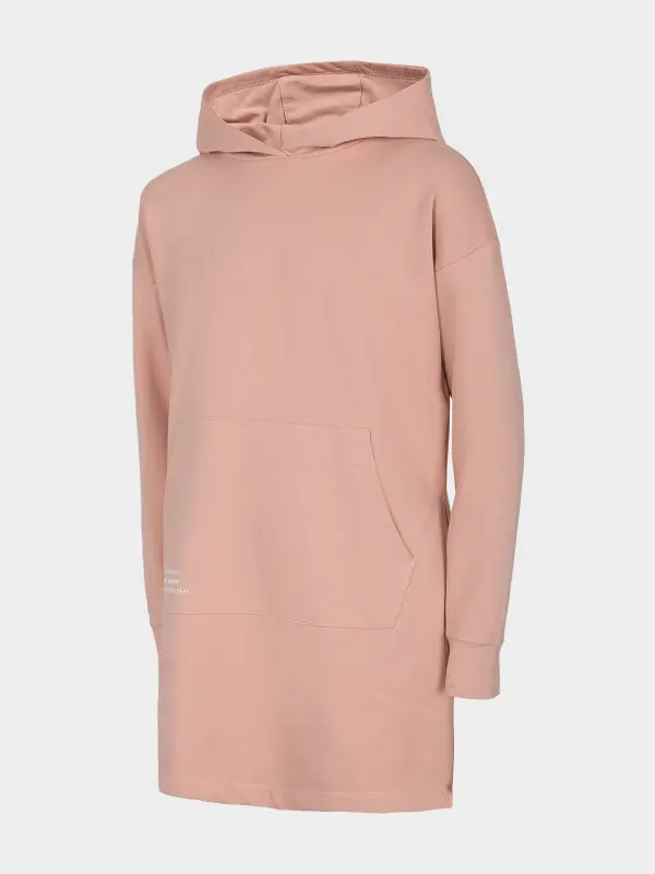 4F HJL22-JSUDD001 SALMON CORAL Dětské šaty EU