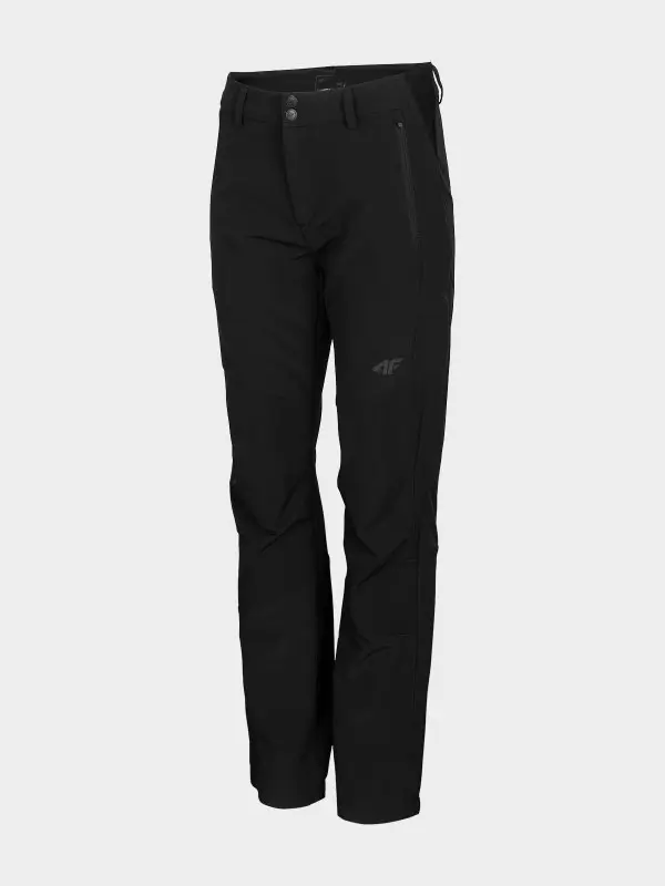 4F H4L22-SPDTR063 DEEP BLACK Dámské kalhoty US XL H4L22-SPDTR063 DEEP BLACK