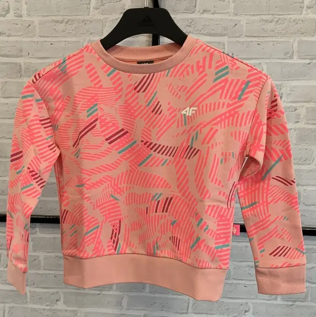 4F HJL21-JBLD003 LIGHT PINK Dětská mikina EU