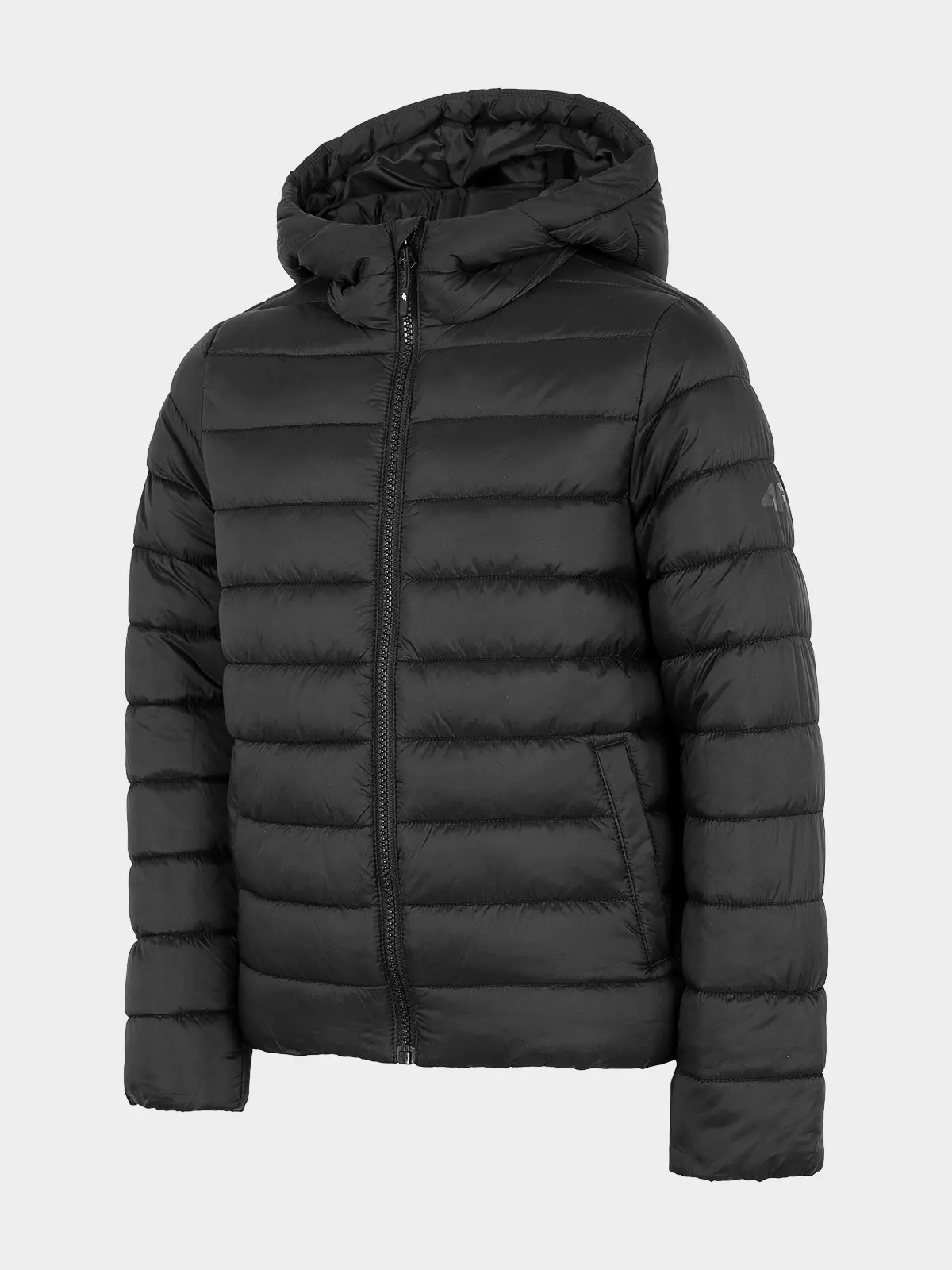 4F HJZ22-JKUMP001 DEEP BLACK Dětská bunda EU 128 HJZ22-JKUMP001 DEEP BLACK