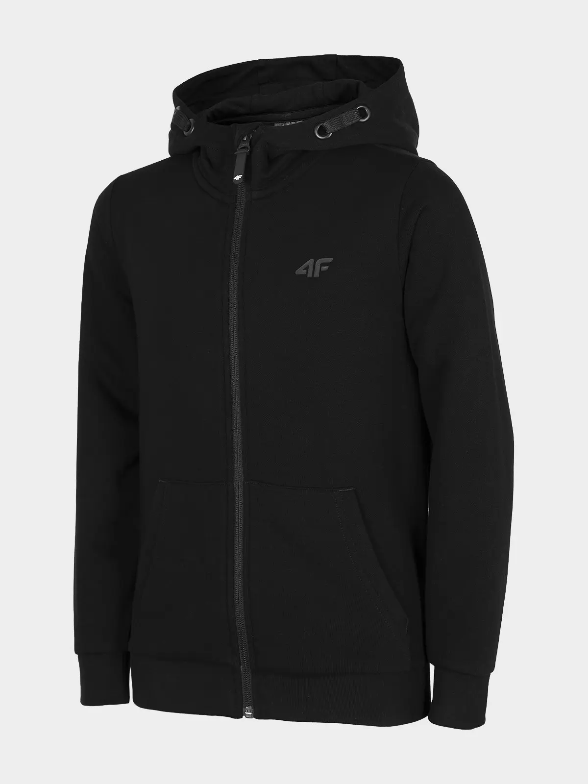 4F HJZ22-JBLM001 DEEP BLACK Dětská mikina EU