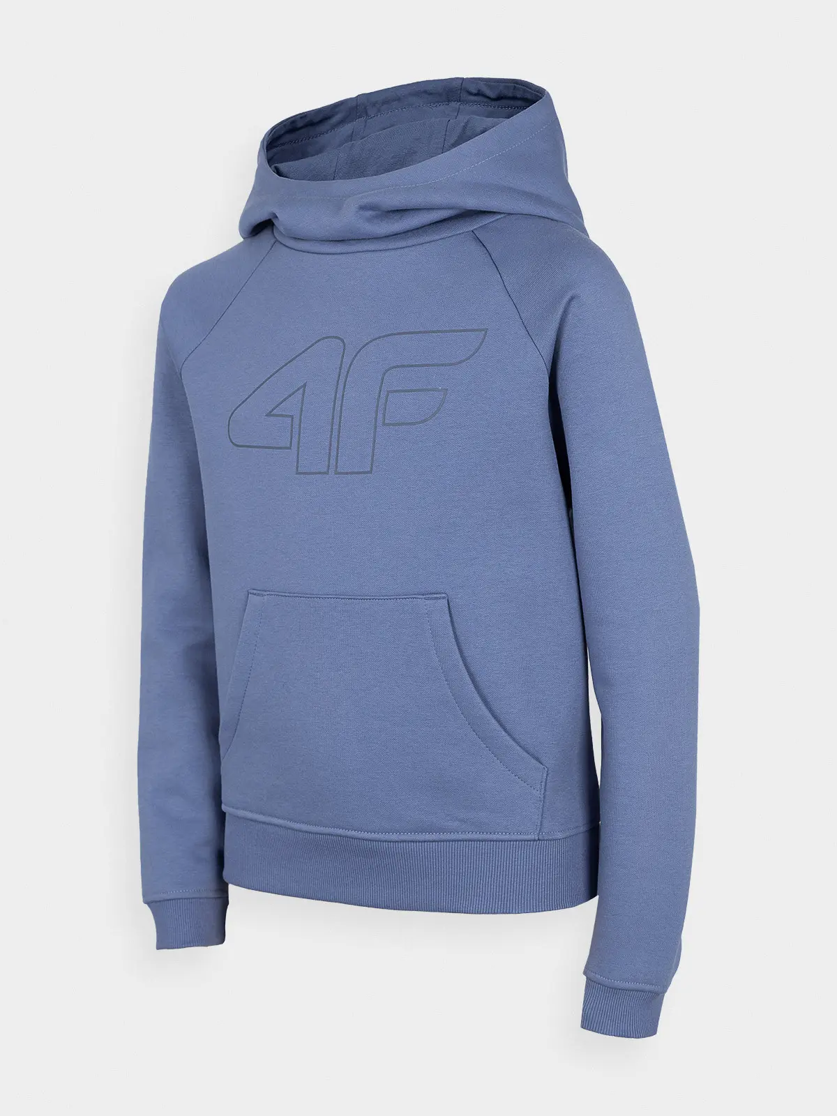 4F HJZ22-JBLD002 DENIM Dětská mikina EU