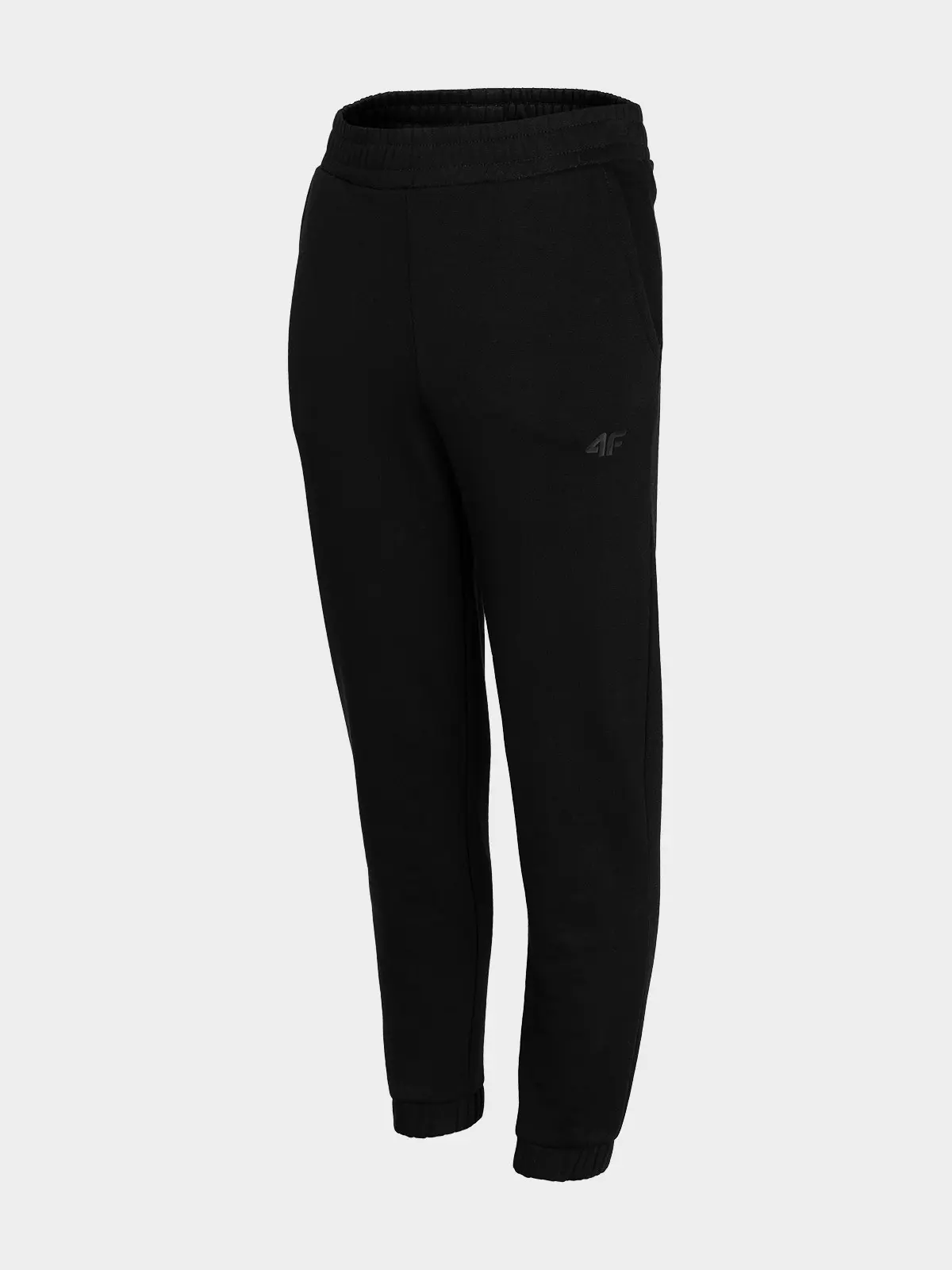 4F HJZ22-JSPDD002 DEEP BLACK Dětské tepláky EU