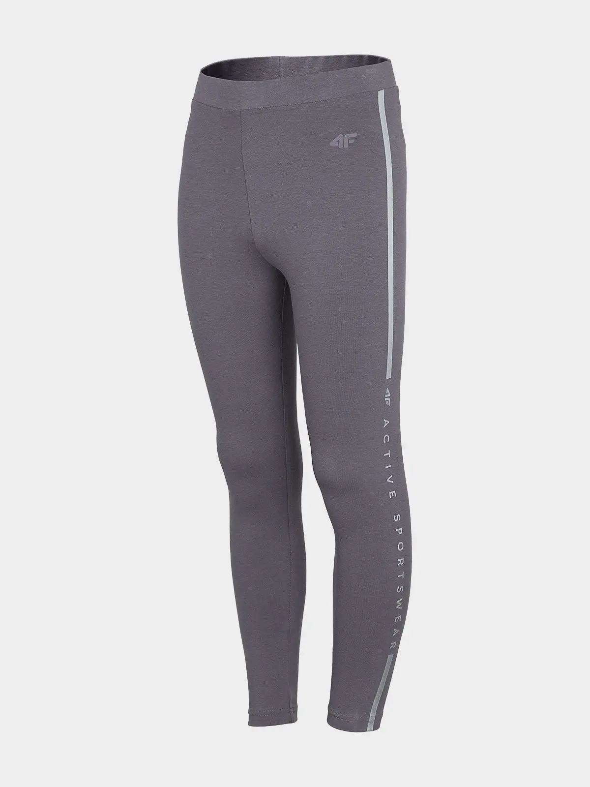 4F HJZ22-JLEG002 DARK GREY Dětské legíny EU