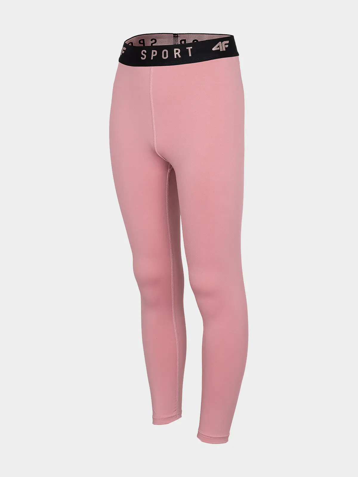 4F HJZ22-JSPDF002 DARK PINK Dětské funkční legíny EU