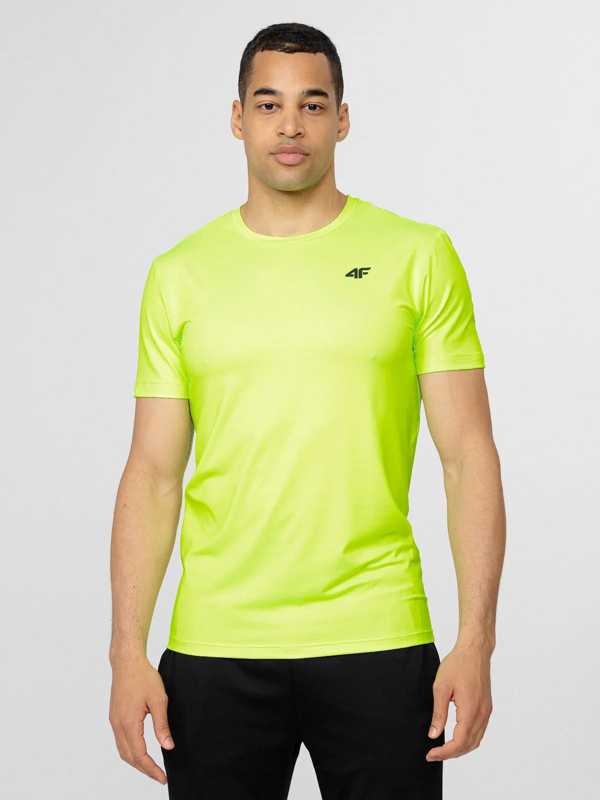 4F H4Z22-TSMF351 CANARY GREEN NEON Pánské tričko US